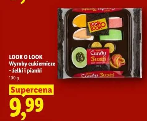 Wyroby cukiernicze żelki i pianki Candy Sushi Look O Look
