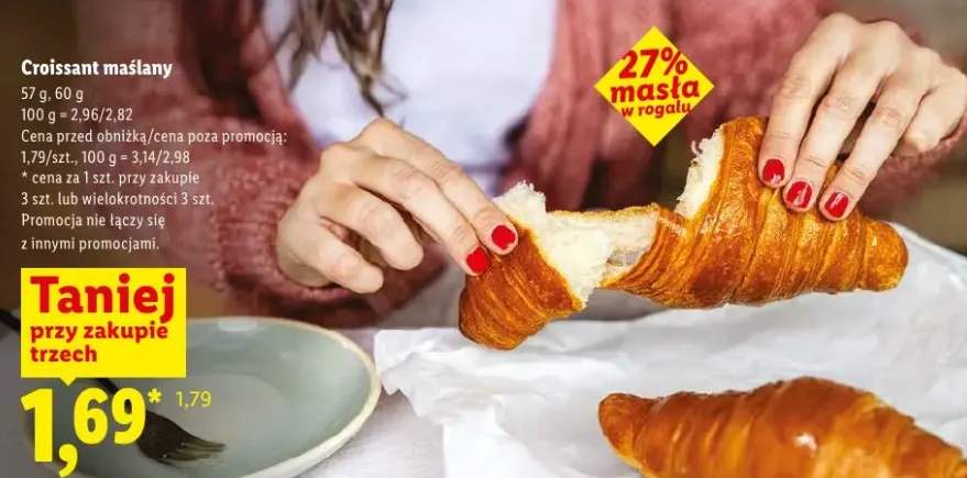 Croissant maślany