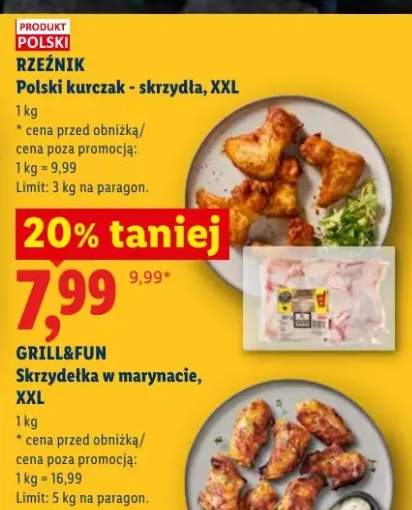 Kurczak skrzydła XXL Polski Rzeźnik