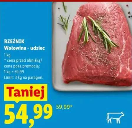 Wołowina udziec Rzeźnik