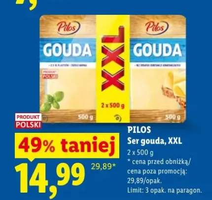 Ser gouda XXL Pilos