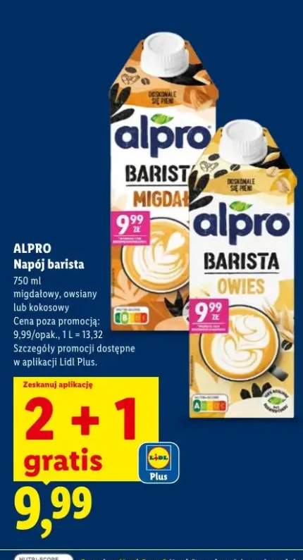 Napój barista migdałowy Alpro