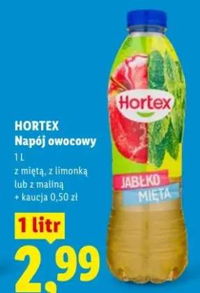 Napój owocowy Hortex z miętą