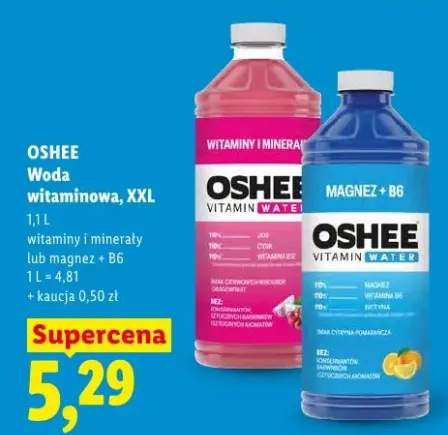 Woda witaminowa XXL Oshee witaminy i minerały