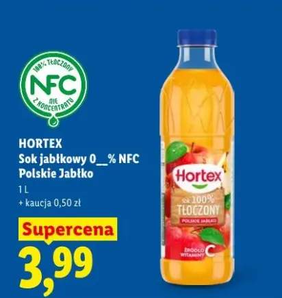 Sok jabłkowy 100% NFC Polskie Jabłko Hortex
