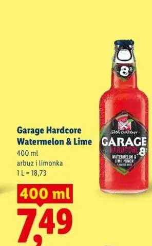 Piwo Garage Hardcore Watermelon & Lime