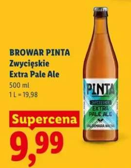 Piwo Pinta Zwycięskie Extra Pale Ale
