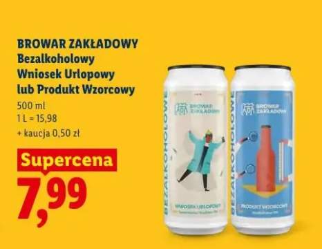 Piwo Zakładowy Bezalkoholowy Produkt Wzorcowy
