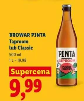 Piwo Pinta Classic