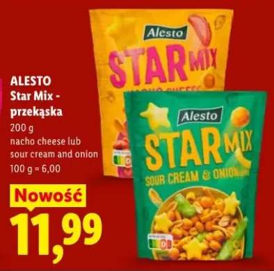 Star Mix przekąska sour cream and onion Alesto