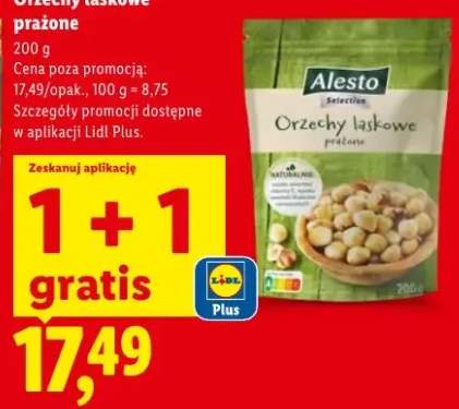 Orzechy laskowe prażone Alesto Selection