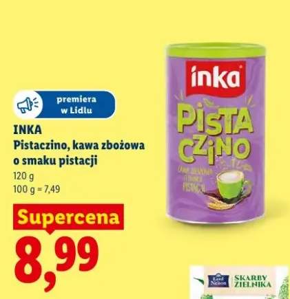 Kawa zbożowa Inka Pistaczino o smaku pistacji