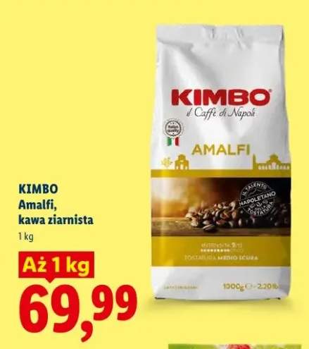 Kawa ziarnista Kimbo Amalfi