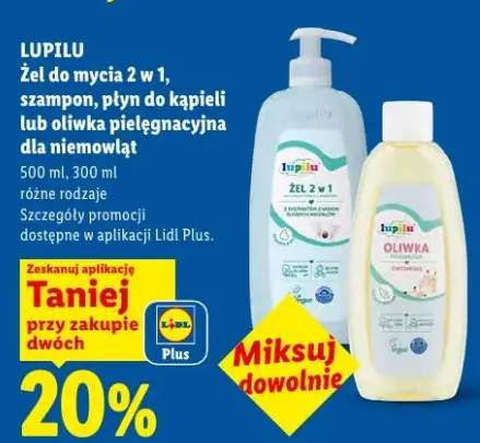 Oliwka pielęgnacyjna dla niemowląt Lupilu