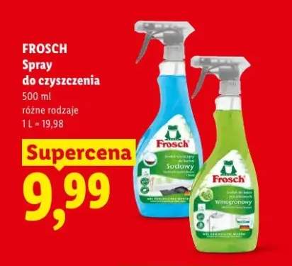 Spray do czyszczenia Frosch winogronowy