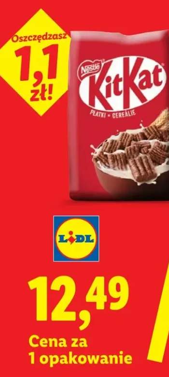 Płatki śniadaniowe KitKat Nestlé