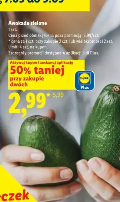 Awokado zielone