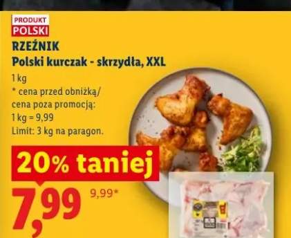 Kurczak skrzydła XXL Polski Rzeźnik