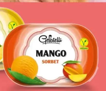 Sorbet mango Gelatelli