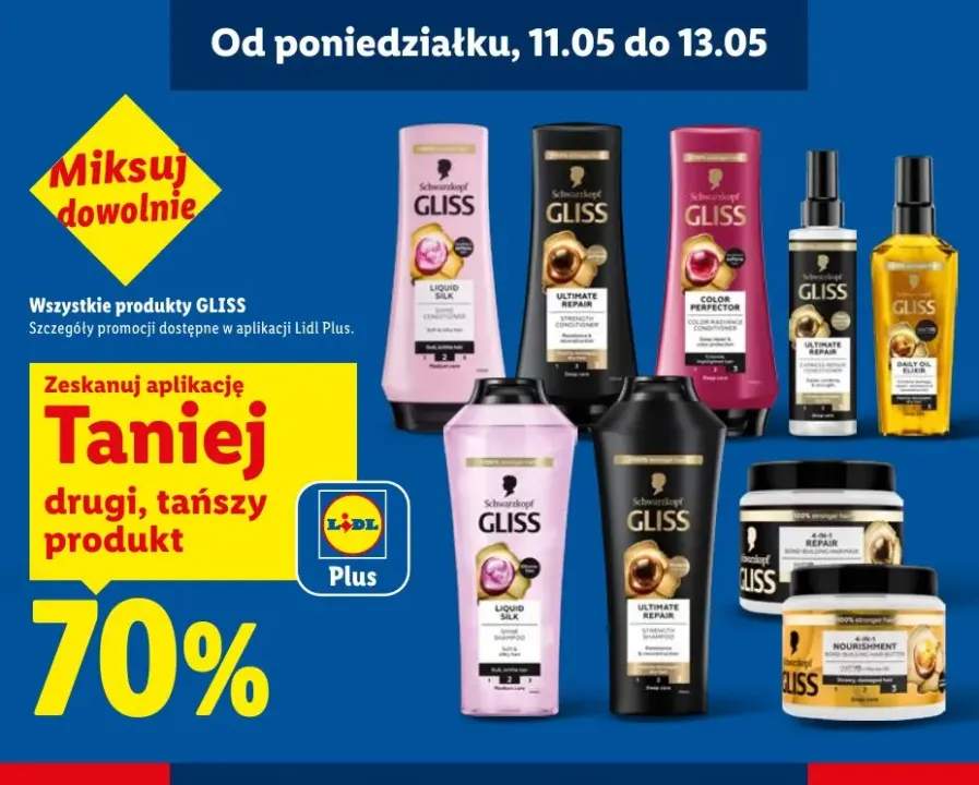 Szampon do włosów GLISS Liquid Silk