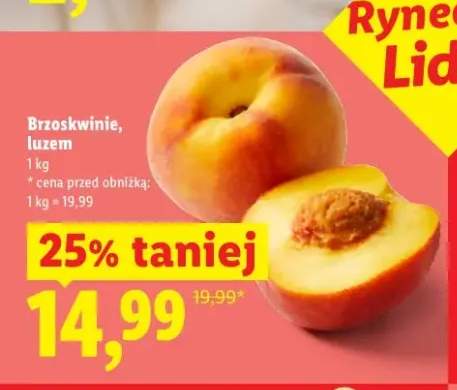 Brzoskwinie luzem