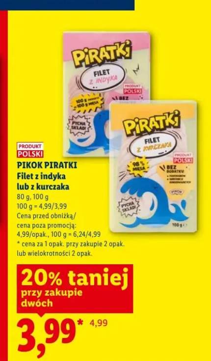 Filet z indyka Pikok Piratki