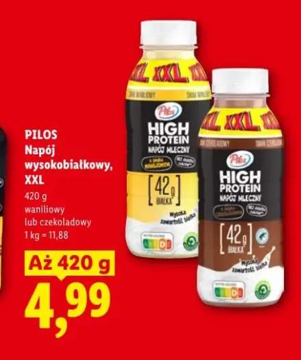 Napój wysokobiałkowy czekoladowy XXL PILOS