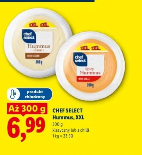 Hummus z chilli Chef Select XXL