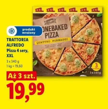 Pizza 4 sery Trattoria Alfredo XXL 3-pak 340g
