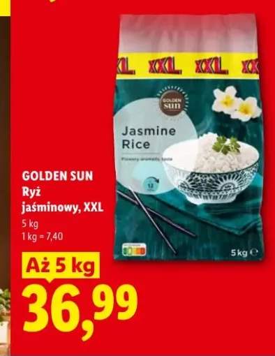 Ryż jaśminowy GOLDEN SUN XXL