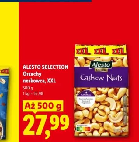 Orzechy nerkowca Alesto Selection XXL