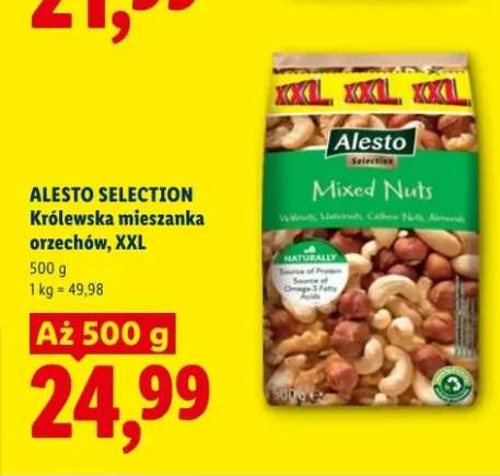 Królewska mieszanka orzechów Alesto Selection XXL