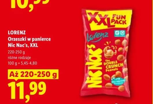 Orzeszki w panierce Nic Nac's XXL Lorenz