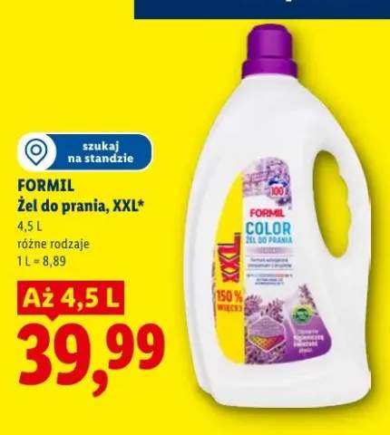 Żel do prania FORMIL XXL Color
