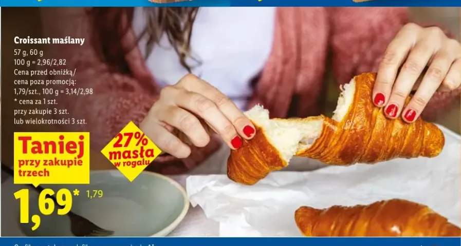 Croissant maślany