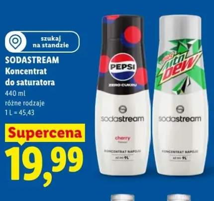 Koncentrat do saturatora Sodastream Mountain Dew