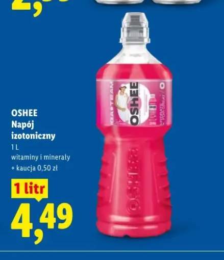 Napój izotoniczny Oshee witaminy i minerały
