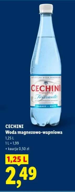 Woda magnezowo-wapniowa Cechini