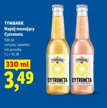 Napój musujący Tymbark Cytroneta