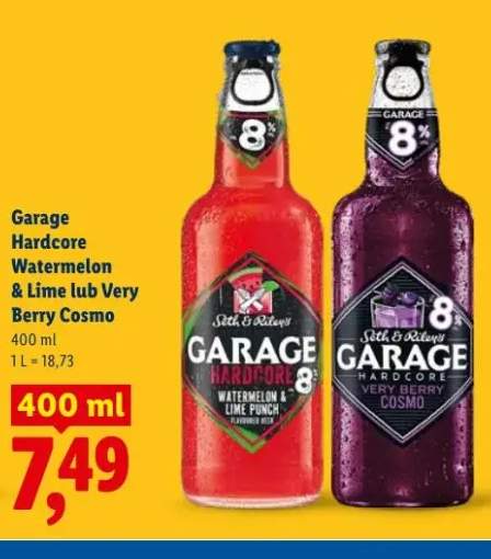Piwo Garage Hardcore