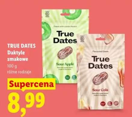 Daktyle smakowe True Dates Sour Apple