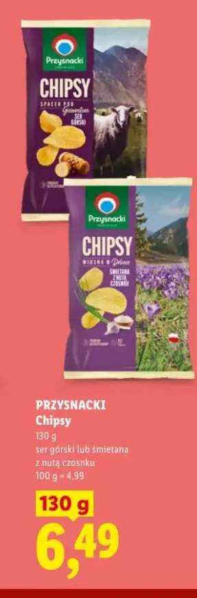 Chipsy ser górski Przysnacki