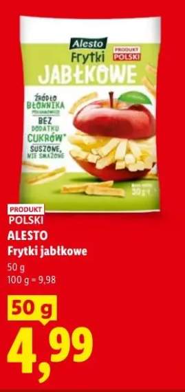 Frytki jabłkowe Alesto