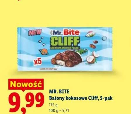 Batony kokosowe Cliff 5-pak