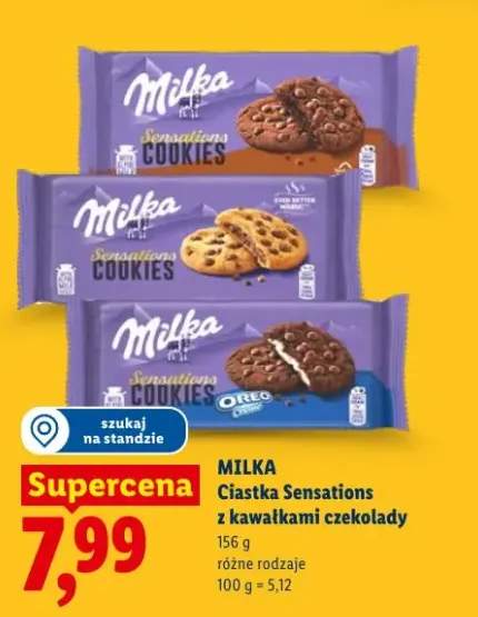 Ciastka Sensations Cookies Oreo Milka