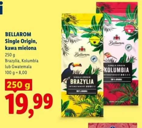 Kawa mielona Bellarom Single Origin Gwatemala