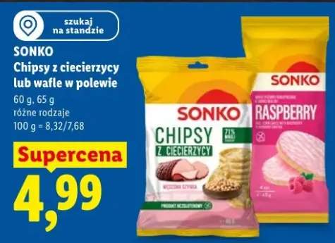 Wafle w polewie Sonko