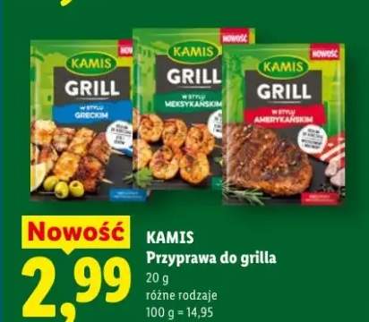 Przyprawa do grilla w stylu meksykańskim Kamis