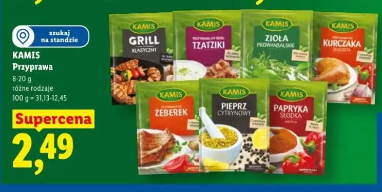 Przyprawa do sosu Tzatziki Kamis