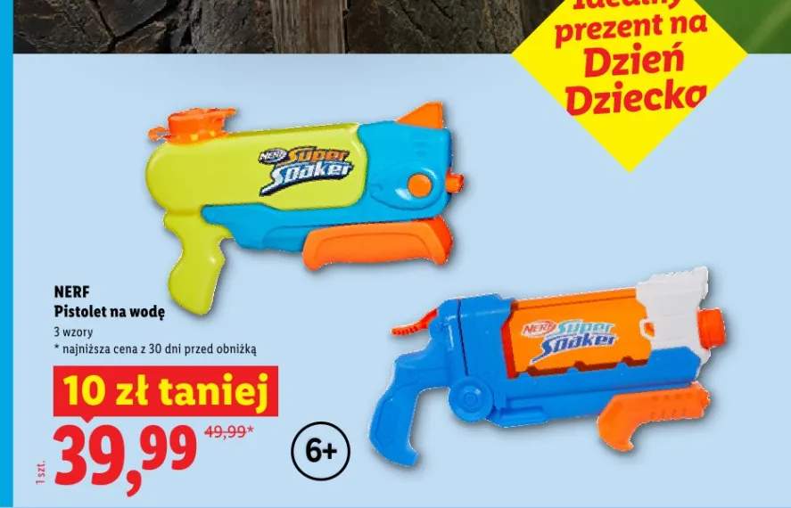 Pistolet na wodę NERF